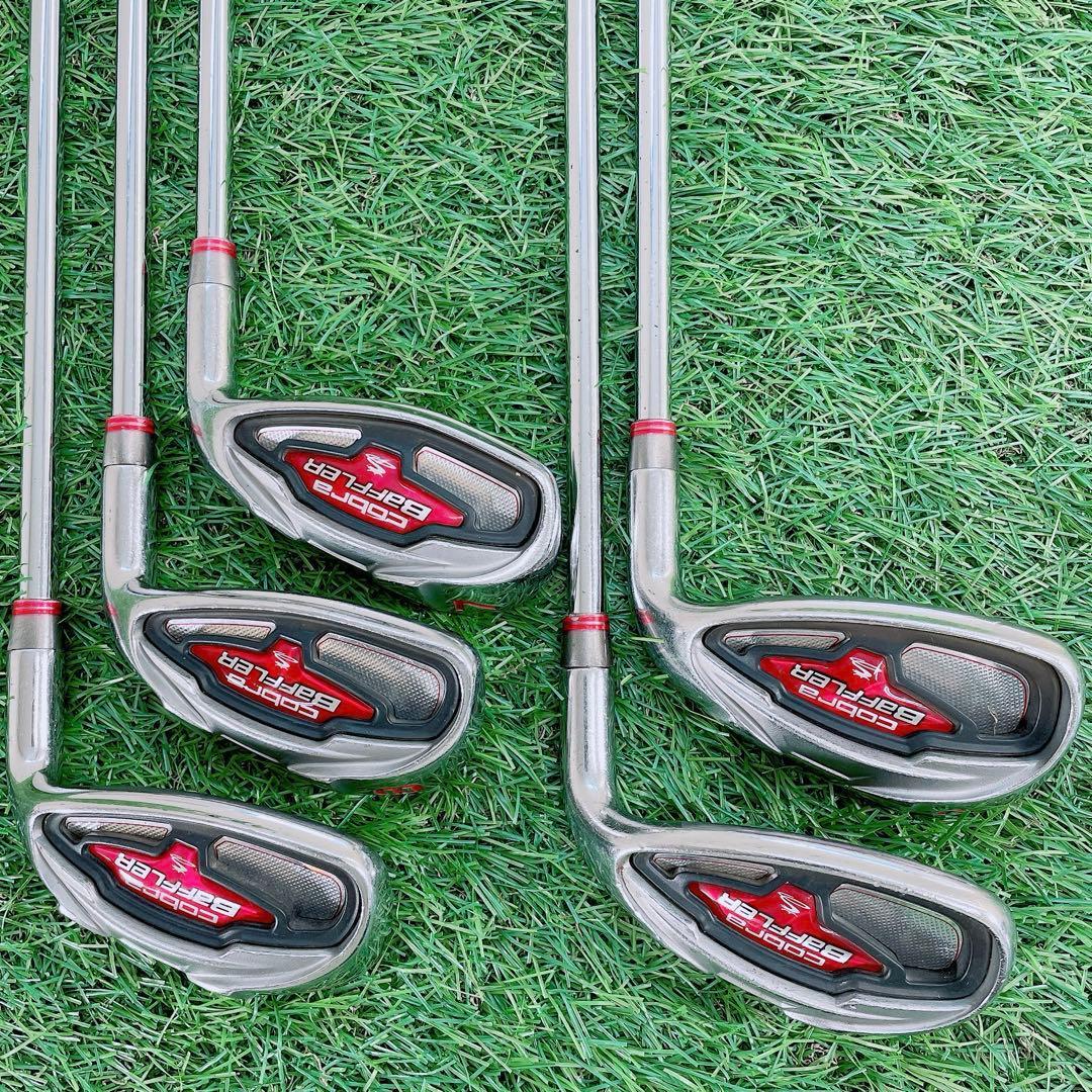 ゴルフ メンズ アイアン セット コブラ バフラー 初心者 やさしい