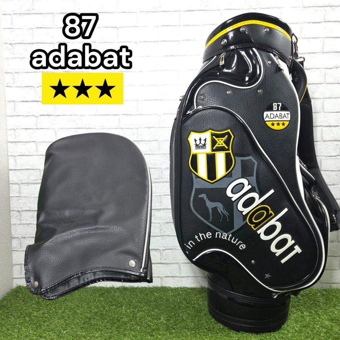adabat - adabat アダバット キャディバッグ フード付 廃盤モデル
