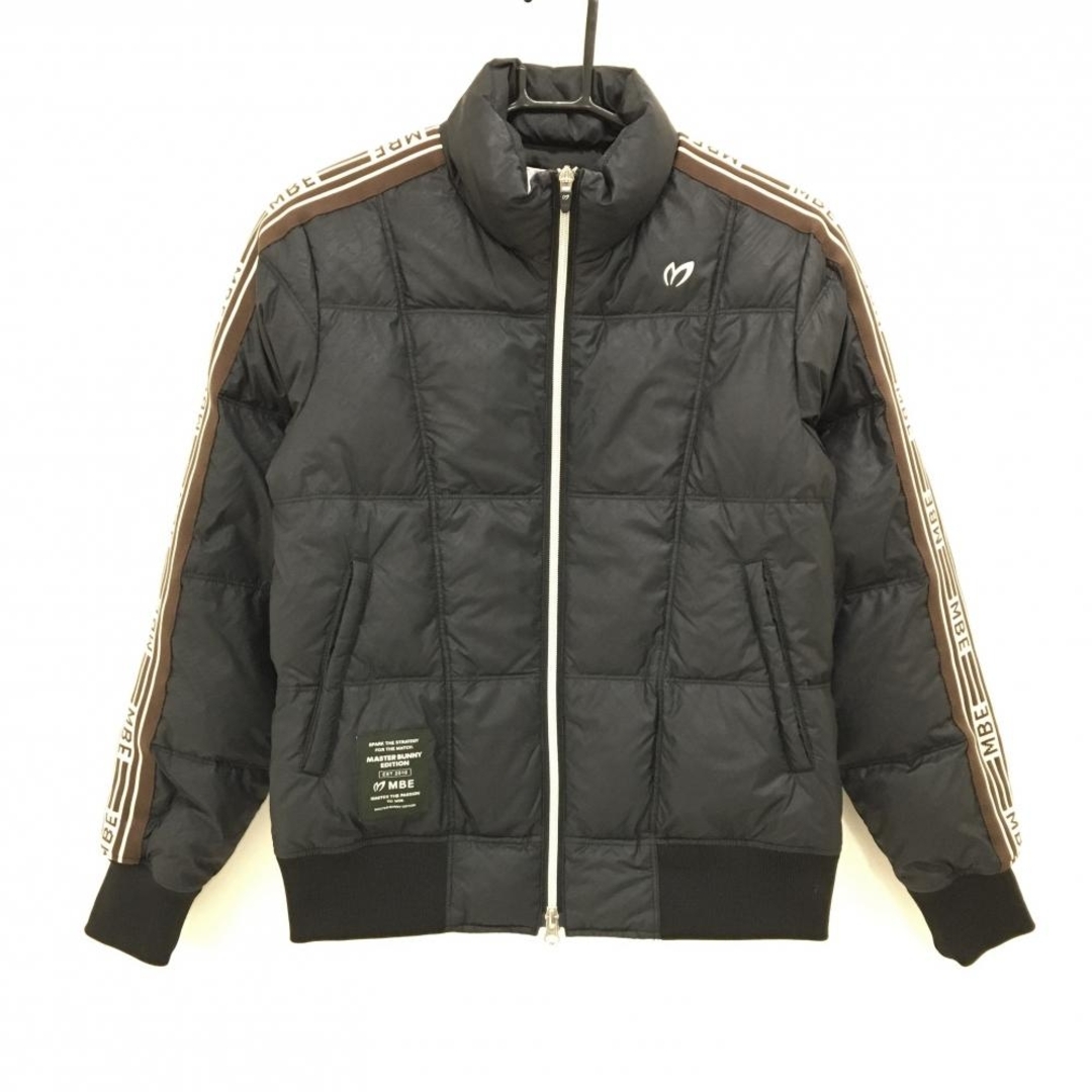 MASTER BUNNY EDITION - マスターバニー ダウンジャケット 黒 千鳥格子