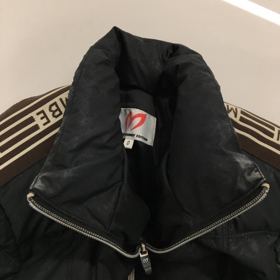 MASTER BUNNY EDITION - マスターバニー ダウンジャケット 黒 千鳥格子