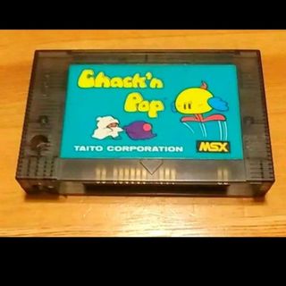 TAITO - 動作確認済み！ MSX タイトー ちゃっくんぽっぷ chack'n popの