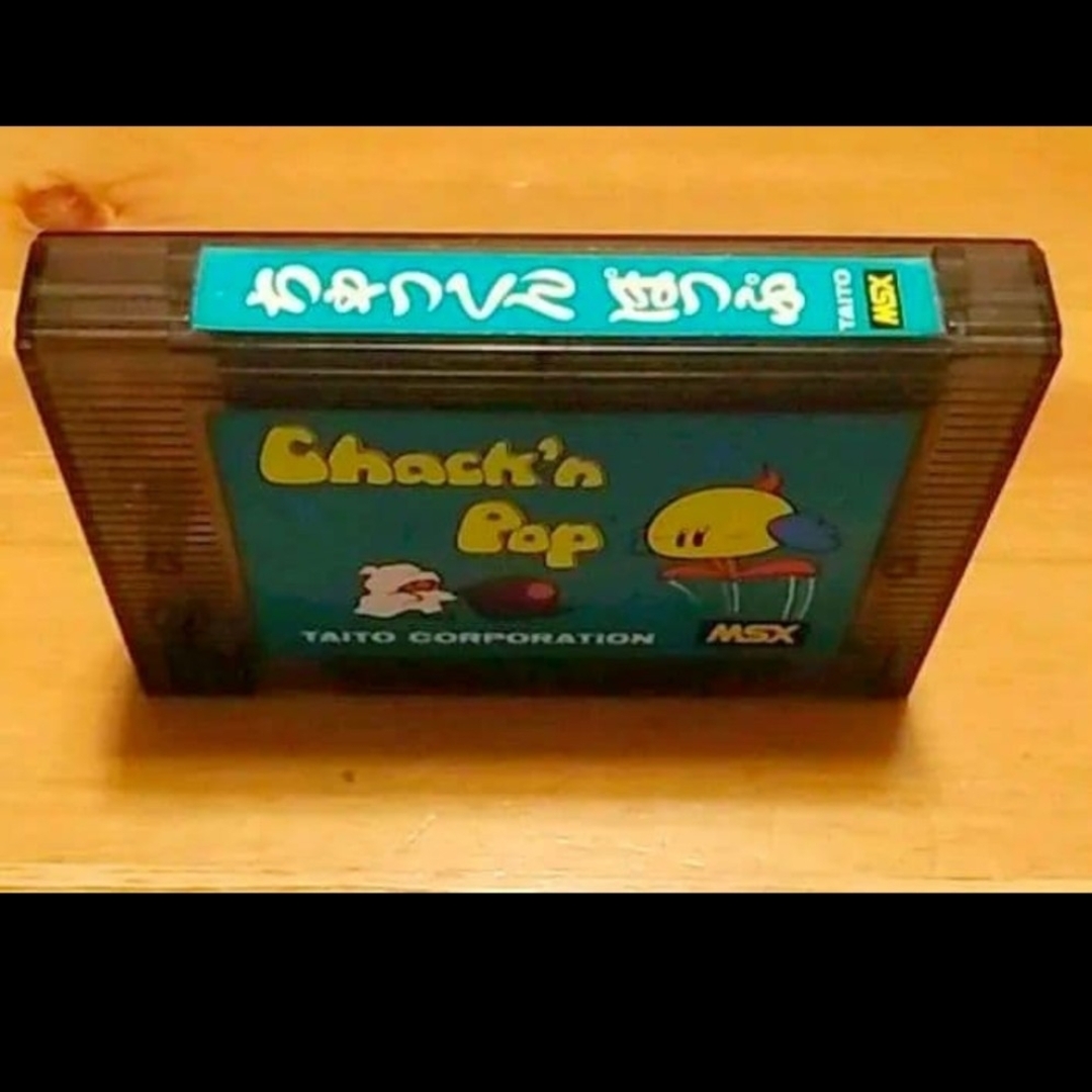 TAITO - 動作確認済み！ MSX タイトー ちゃっくんぽっぷ chack'n popの