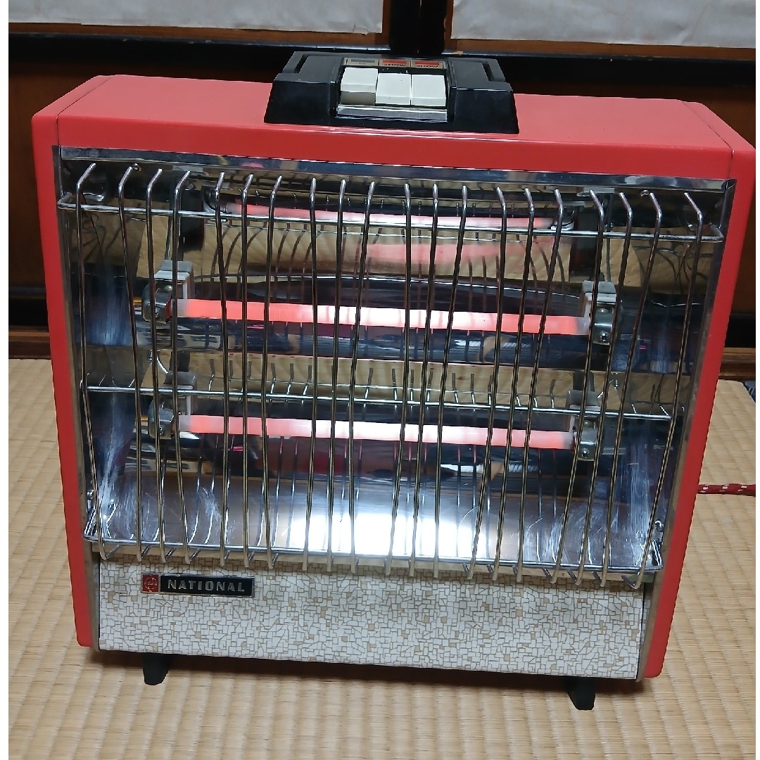 NATIONAL INTERIOR - ナショナル 電気ストーブ 昭和レトロ Nationalの