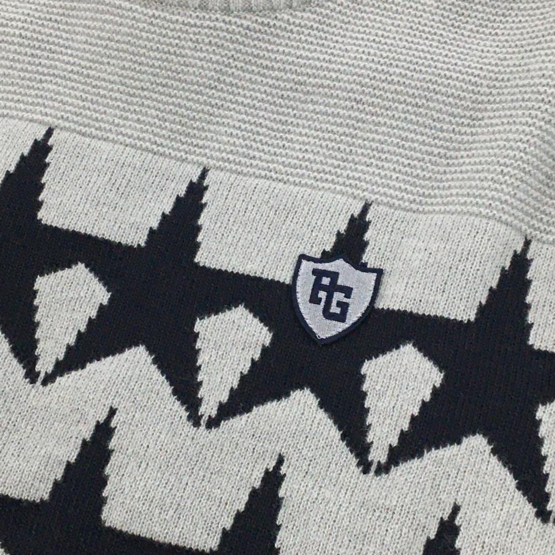 PEARLY GATES - 【新品】パーリーゲイツ セーター グレー×ネイビー