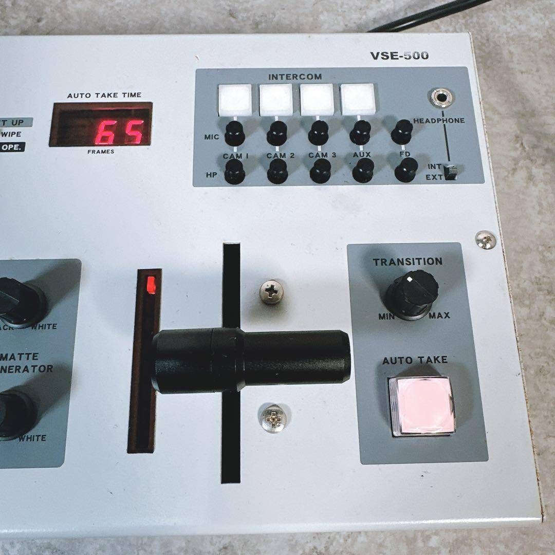 動作品】PROTECH VSE-500 スーパーライブスイッチャー 本体のみの通販