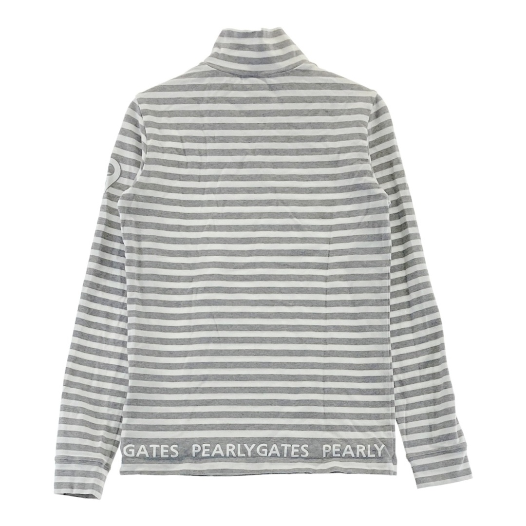 サイズ：0 PEARLY GATES パーリーゲイツ ハイネック 長袖Tシャツ