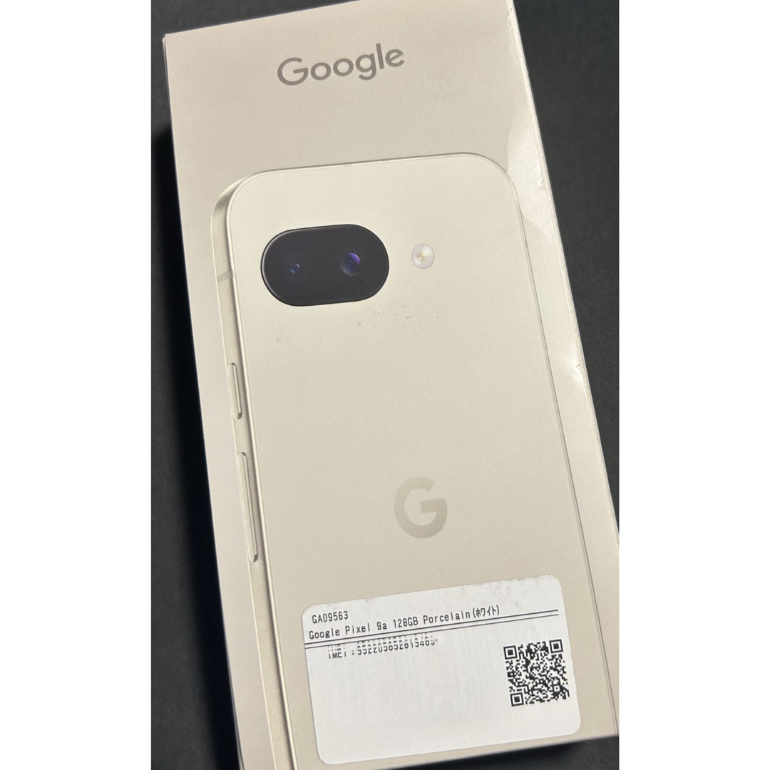 Google Pixel - 新品同様！Android Google Pixel 9a 128GB ホワイトの