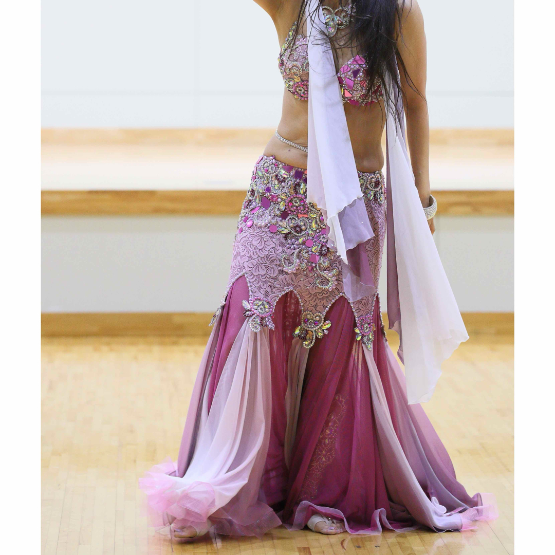 ベリーダンス irina衣装 モーブピンクの通販 by Merrybelle｜ラクマ