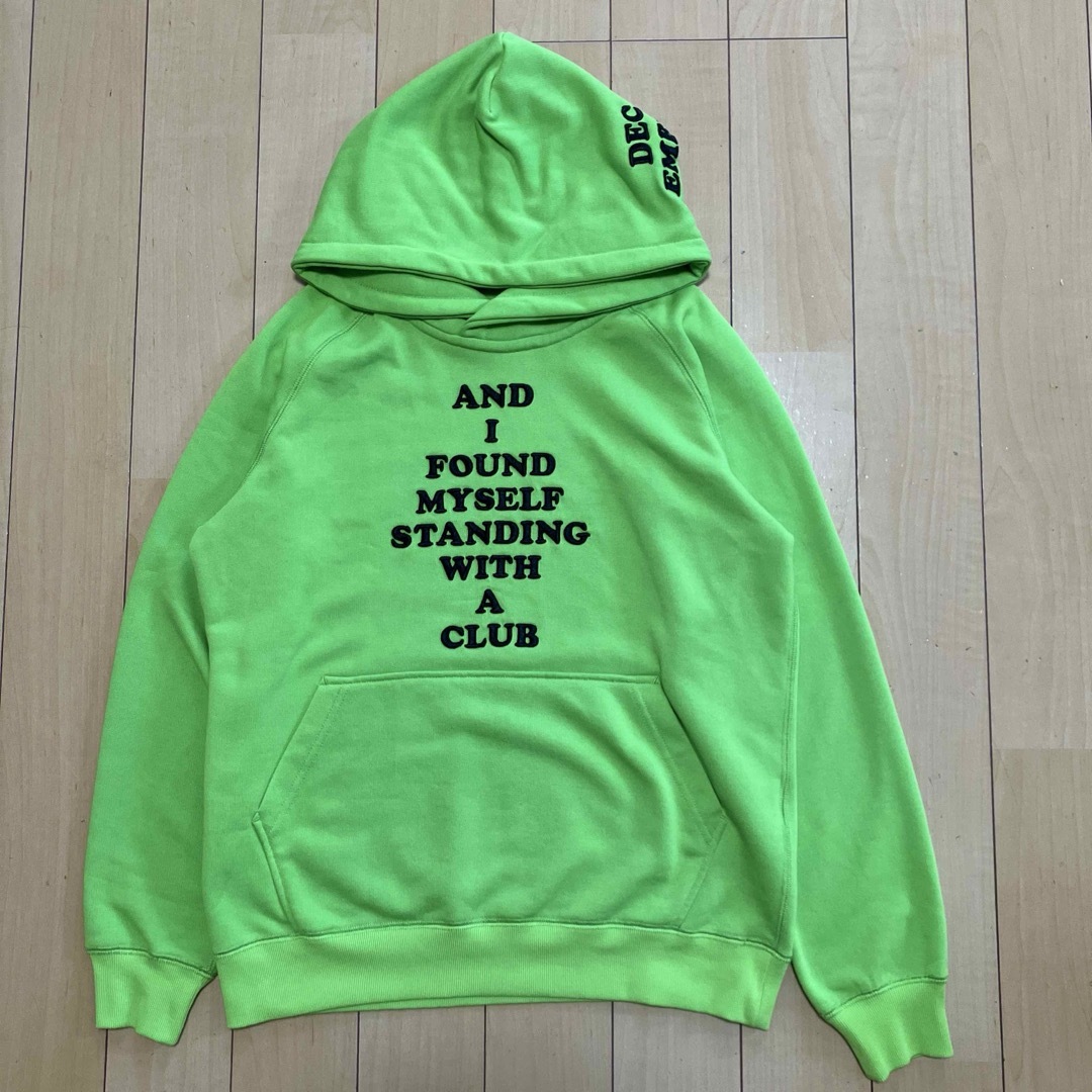 DECEMBERMAY ディセンバーメイ パーカー ユニセックス グリーン 1