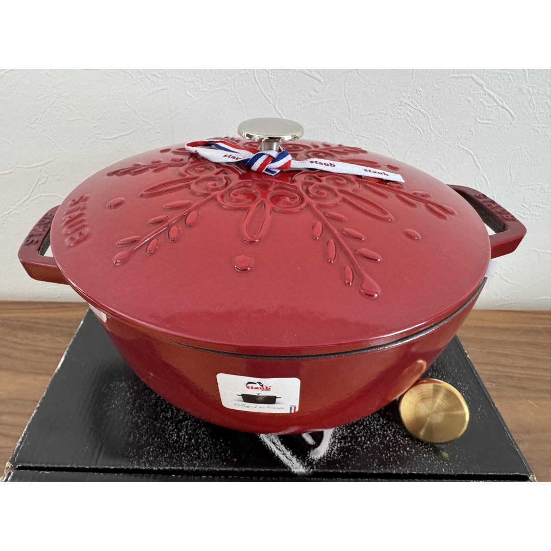 STAUB - ストウブ ☆スノーフレーク24の通販 by cherry's shop