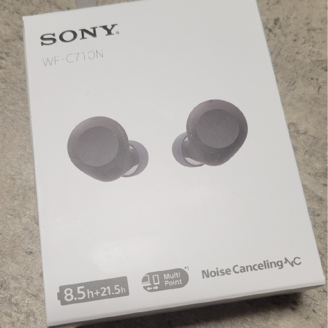 SONY - 新品 未使用品 SONY WF-C710N ワイヤレスイヤホン ブラックの
