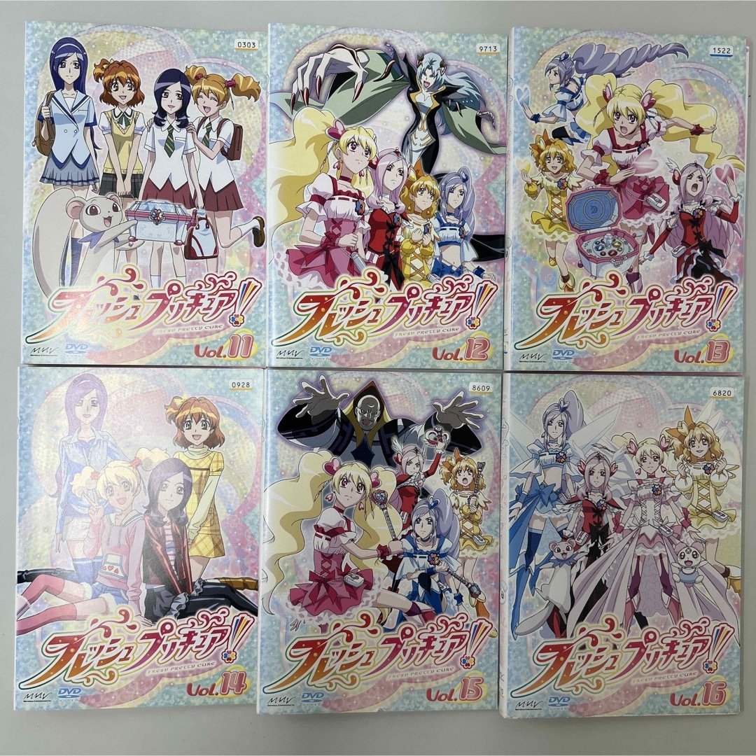 フレッシュプリキュア！ DVD 全16巻 全巻セット レンタル落ちの通販 by