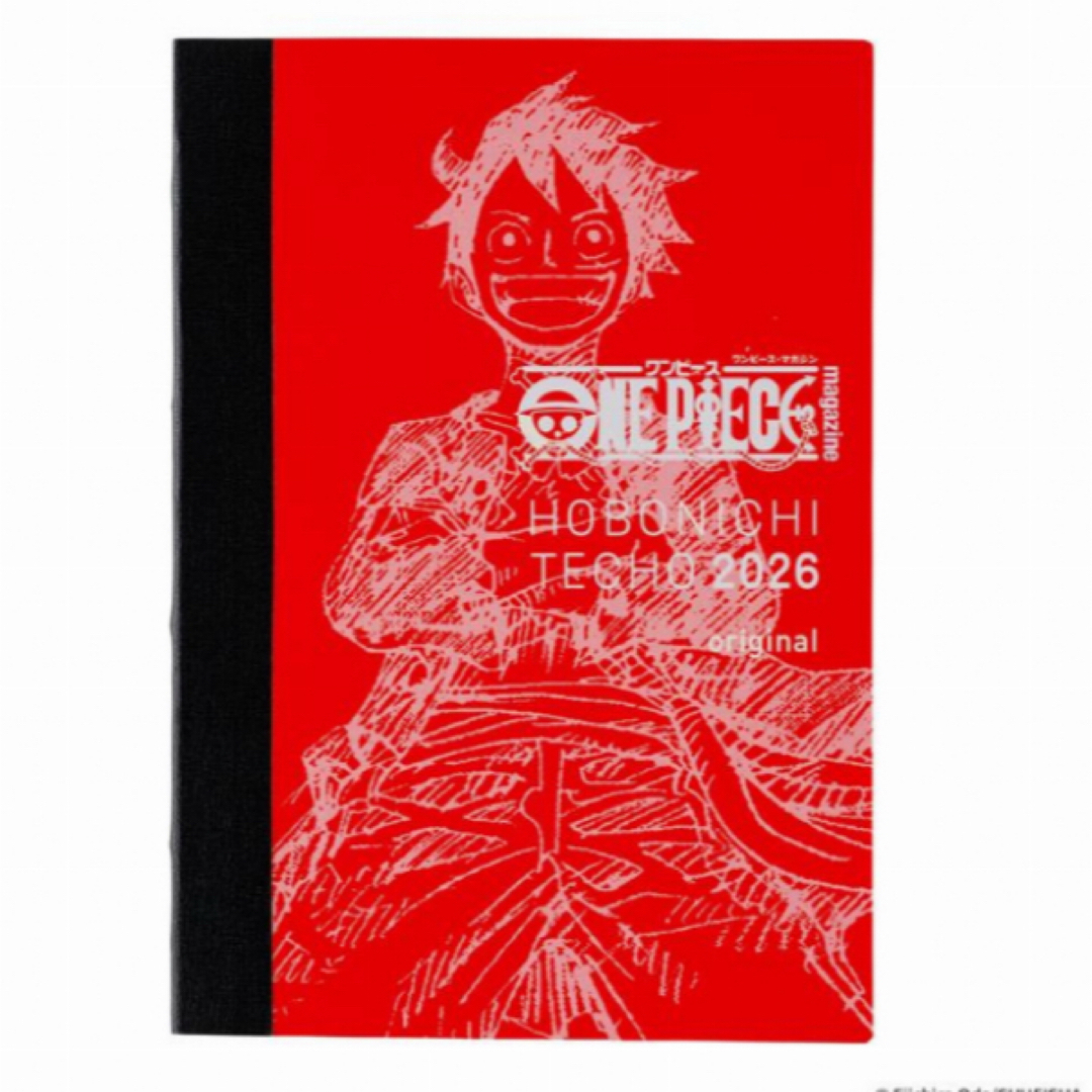 ONE PIECE - 2026年1月始まり オリジナル 手帳本体 ワンピース ほぼ日