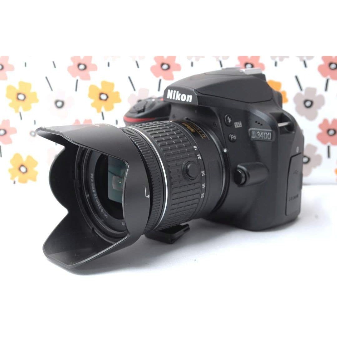 ❤Nikon D3400❤美品❤撮影ガイド本付き❤Bluetoothでシェア！❤の通販