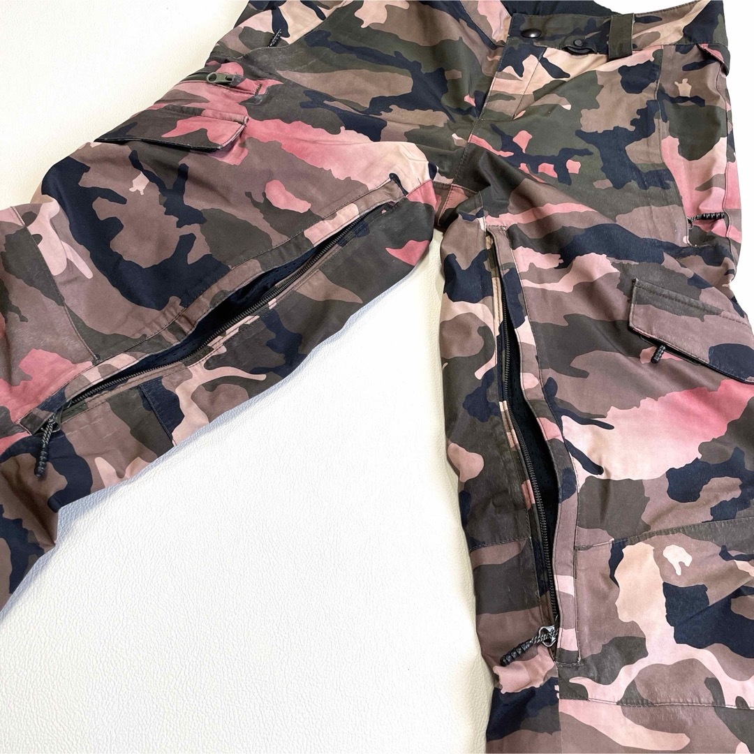 volcom - 6671 ボルコム パンツ 迷彩柄 ゴアテックス カモフラ スノボ