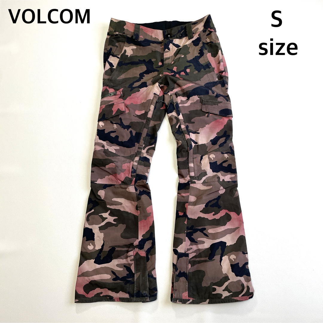 volcom - 6671 ボルコム パンツ 迷彩柄 ゴアテックス カモフラ スノボ