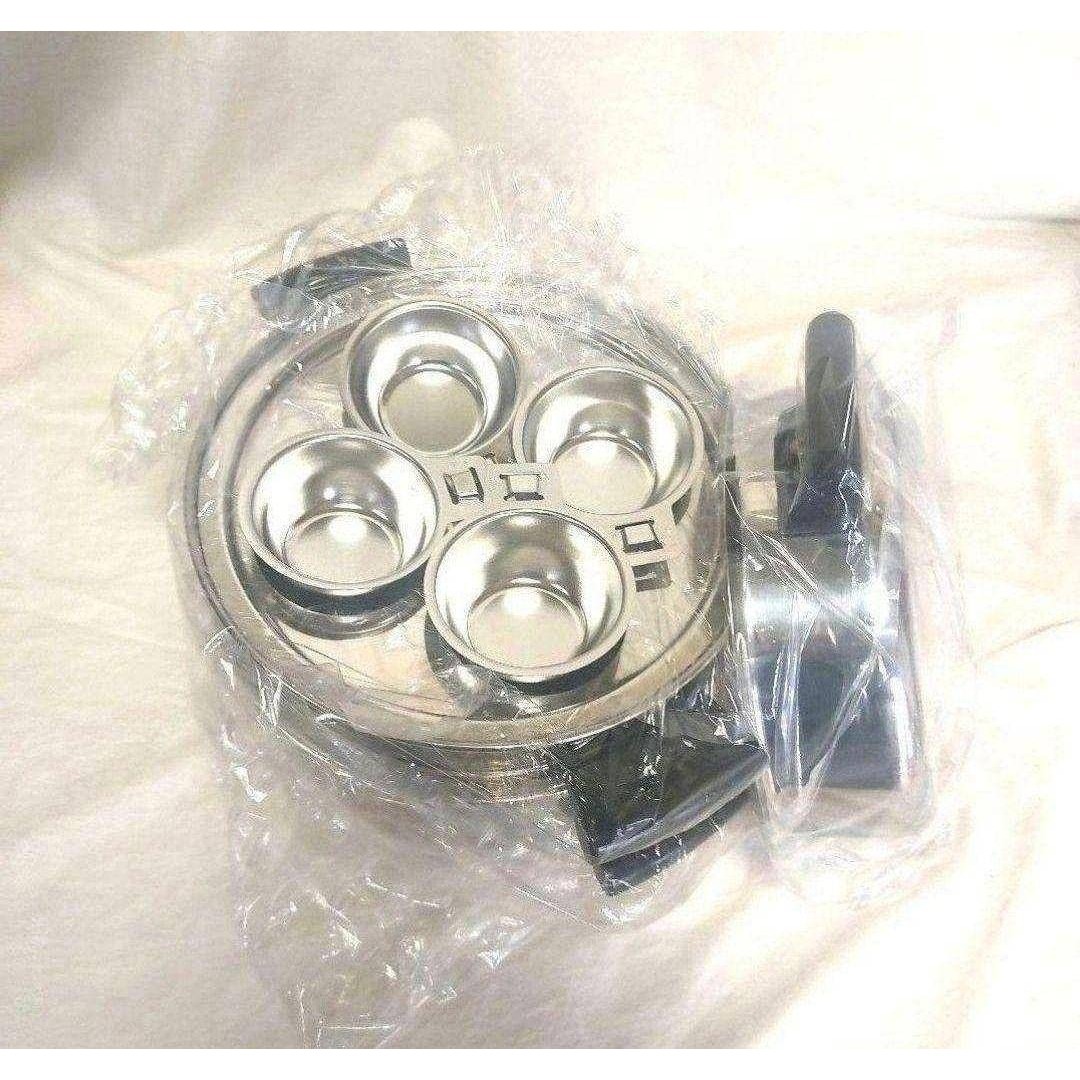 アムウェイ 仕切り板万能カップ付き Amway 新品IH対応 4L 鍋セット↓の