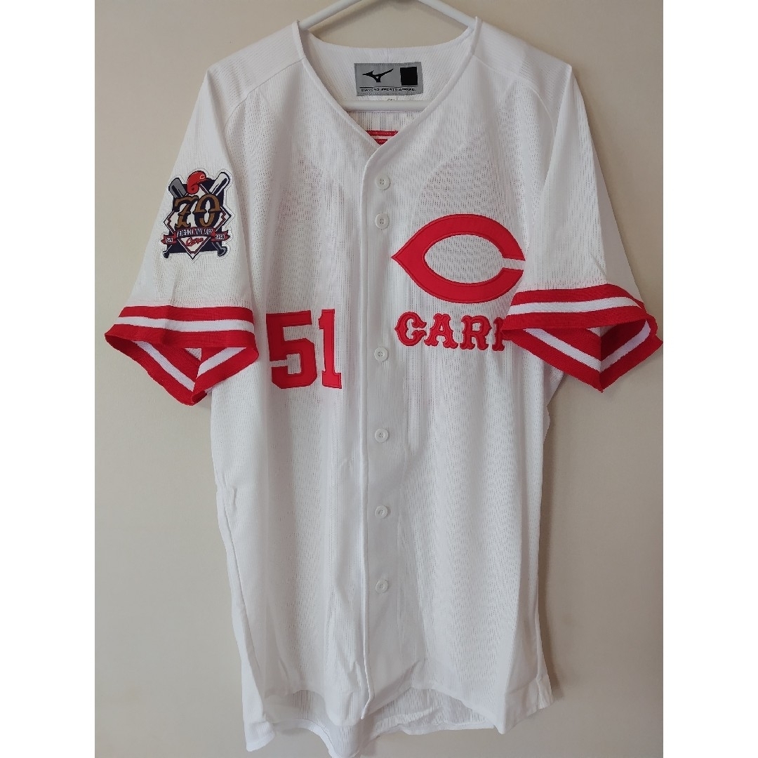 MIZUNO - 最終価格【アレンジ品】広島東洋カープ 復刻ユニフォーム#51
