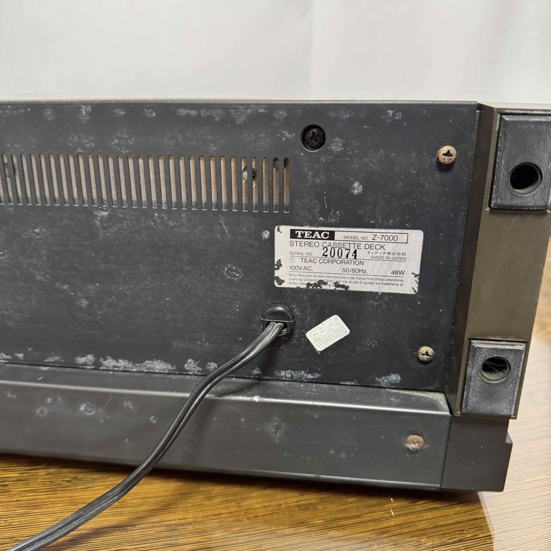 TEAC Z-7000 ステレオカセットデッキの通販 by 20インチ's shop｜ラクマ