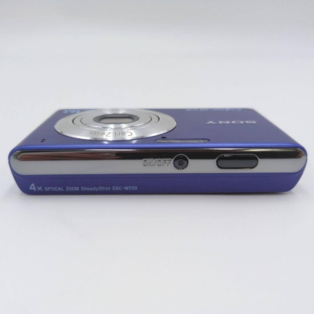 SONY - 未使用級 SONY Cyber-shot 1410万画素 W550 ブルーの通販 by