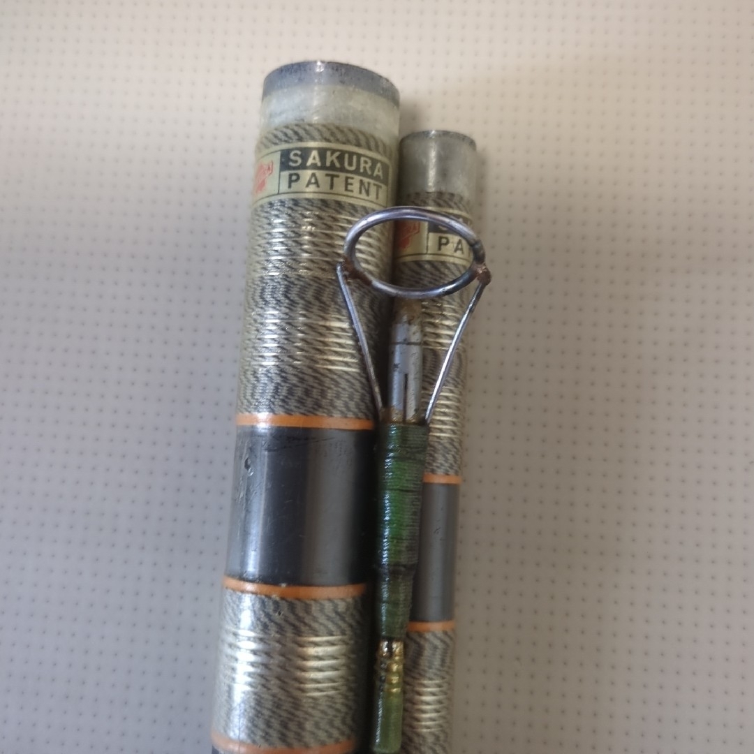 SAKURA PATENT 釣り竿 2本セット！全長450cm!単品OK!