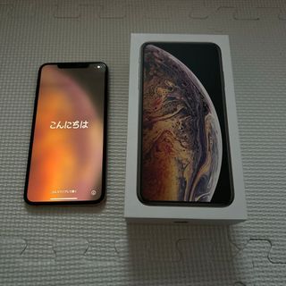 iPhone - iPhoneXS 64GB スペースグレイ SIMフリー 画面割れありの通販