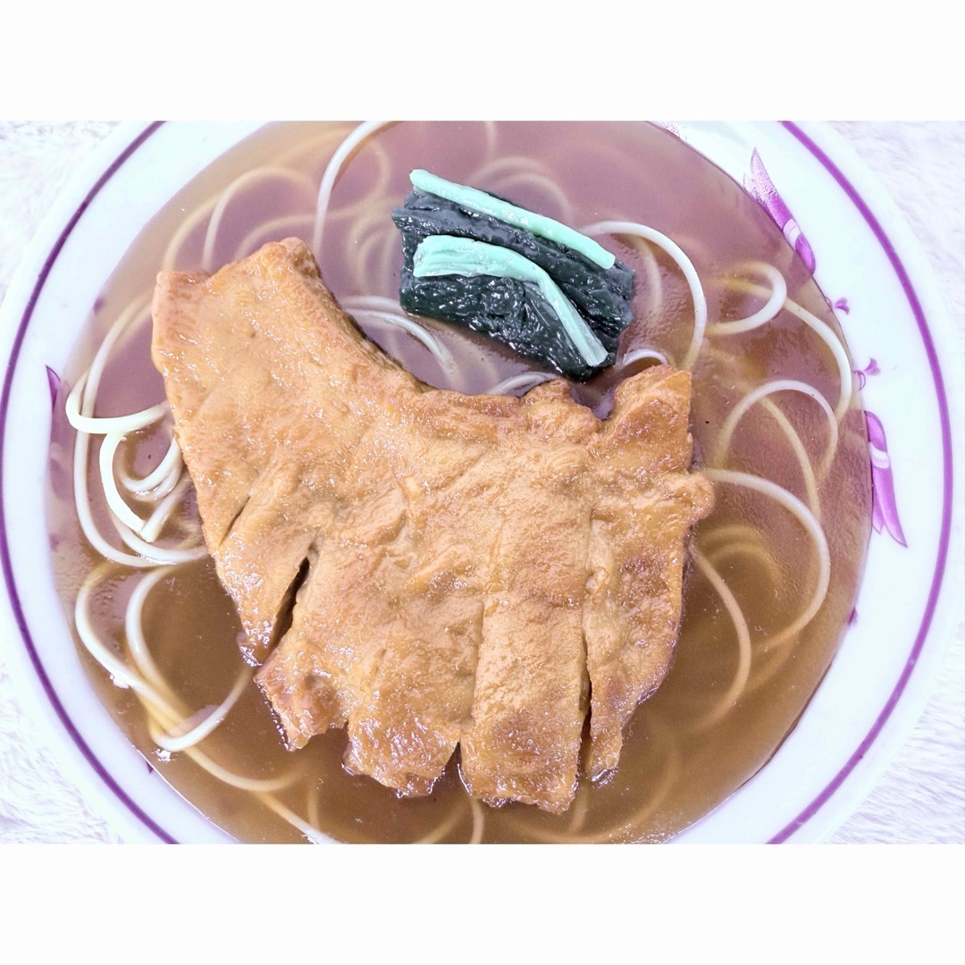 昭和レトロ 排骨麺 パイコーメン 食品サンプル 直径約21.5cm 町中華の