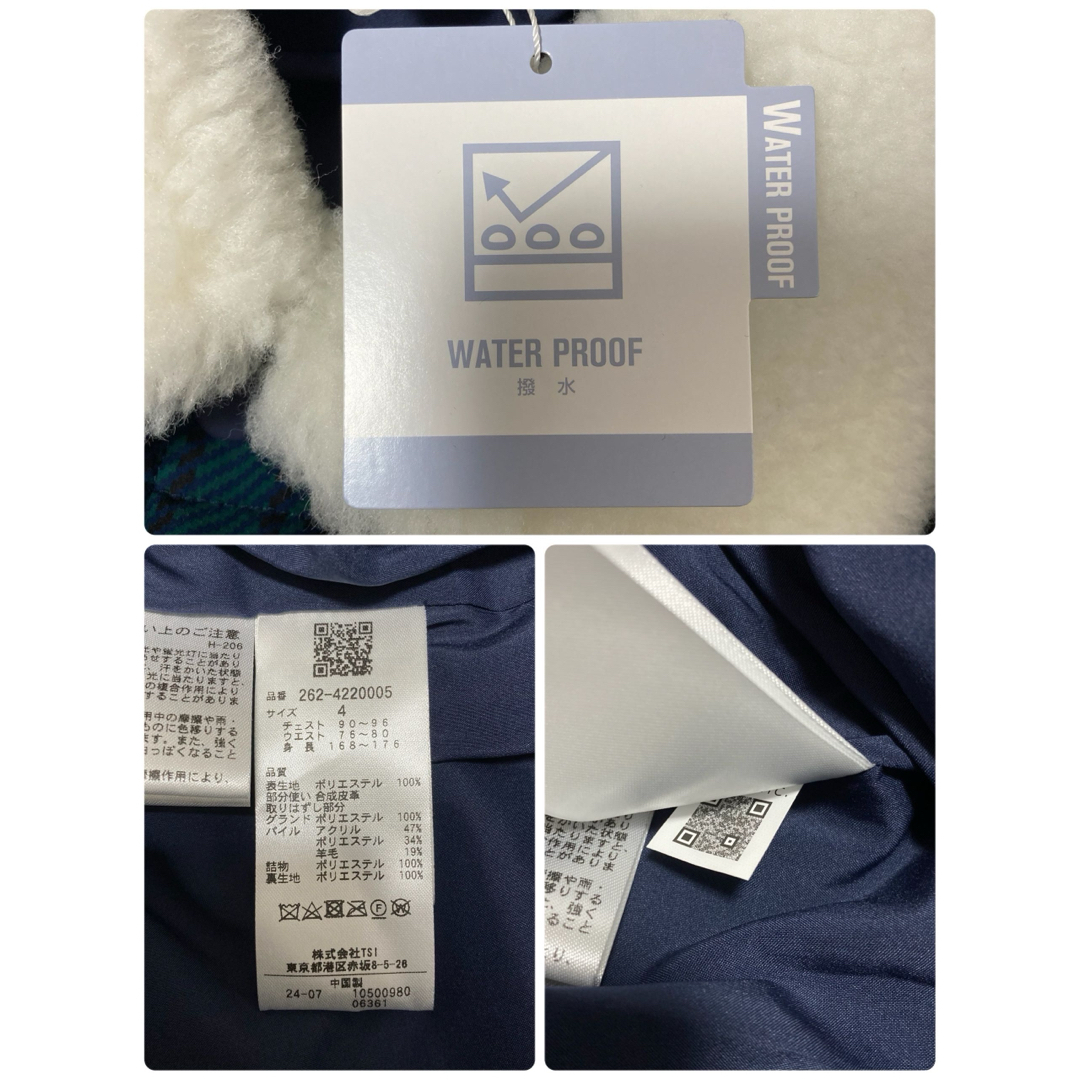 JACK BUNNY!! - 新品 ジャックバニー 2WAYストレッチタフタ ボア襟