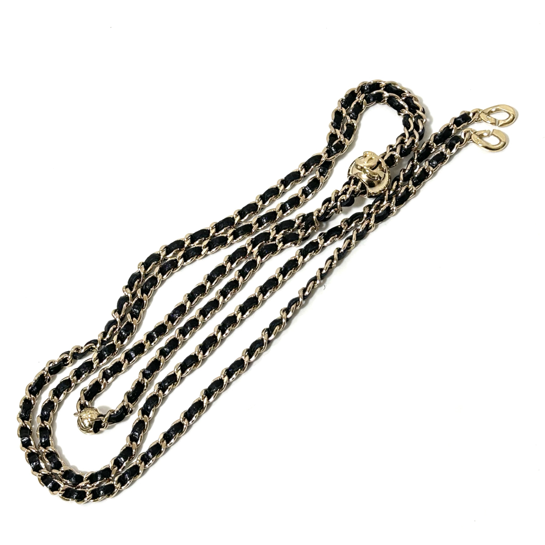 CHANEL - CHANEL シャネル iPhone14Pro ケース チェーンショルダー の