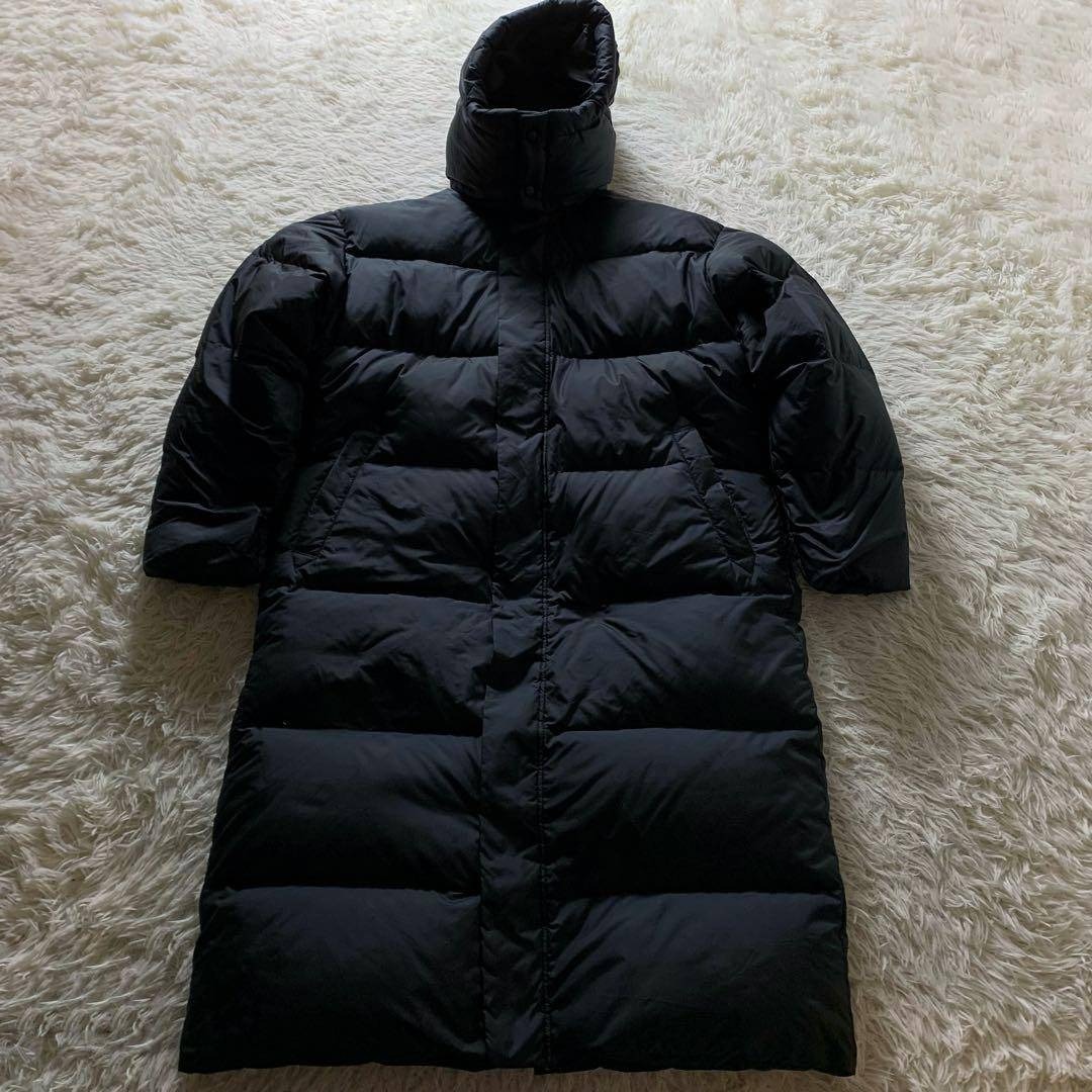 DESCENTE - 美品□デサント ダウンコート ベンチコート ブラック 刺繍