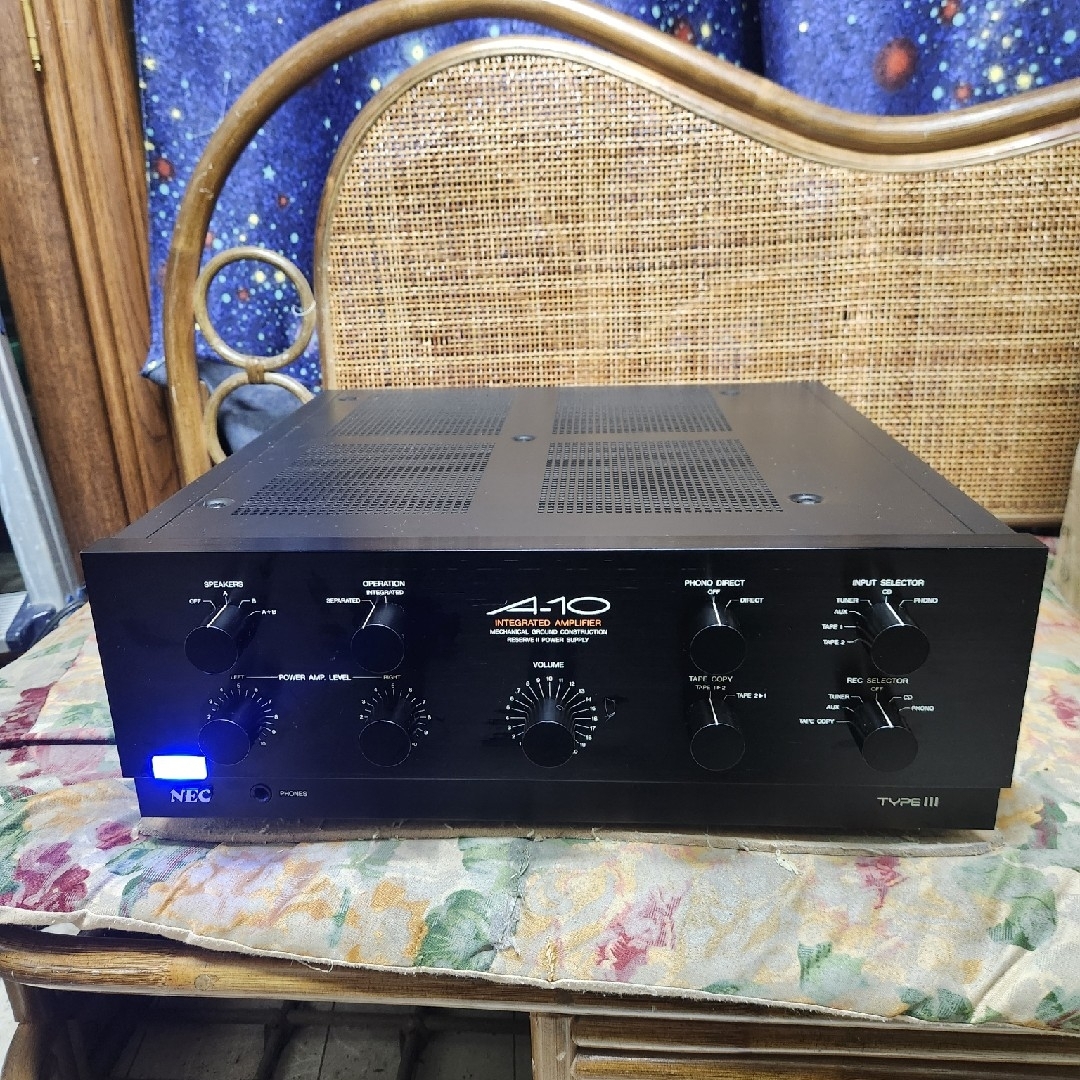 NEC - 伝説！極上品フルレストア済！完動超美品！NECプリメインアンプA