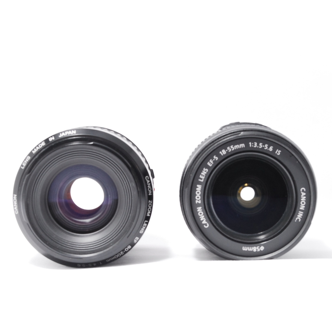 Canon - スマホ転送可✨Canon kiss X4 ダブルレンズ 初心者おすすめ