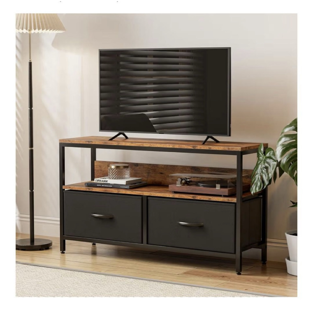 収納チェスト ロータイプ テレビ台 引き出し 北欧 おしゃれ ブラック