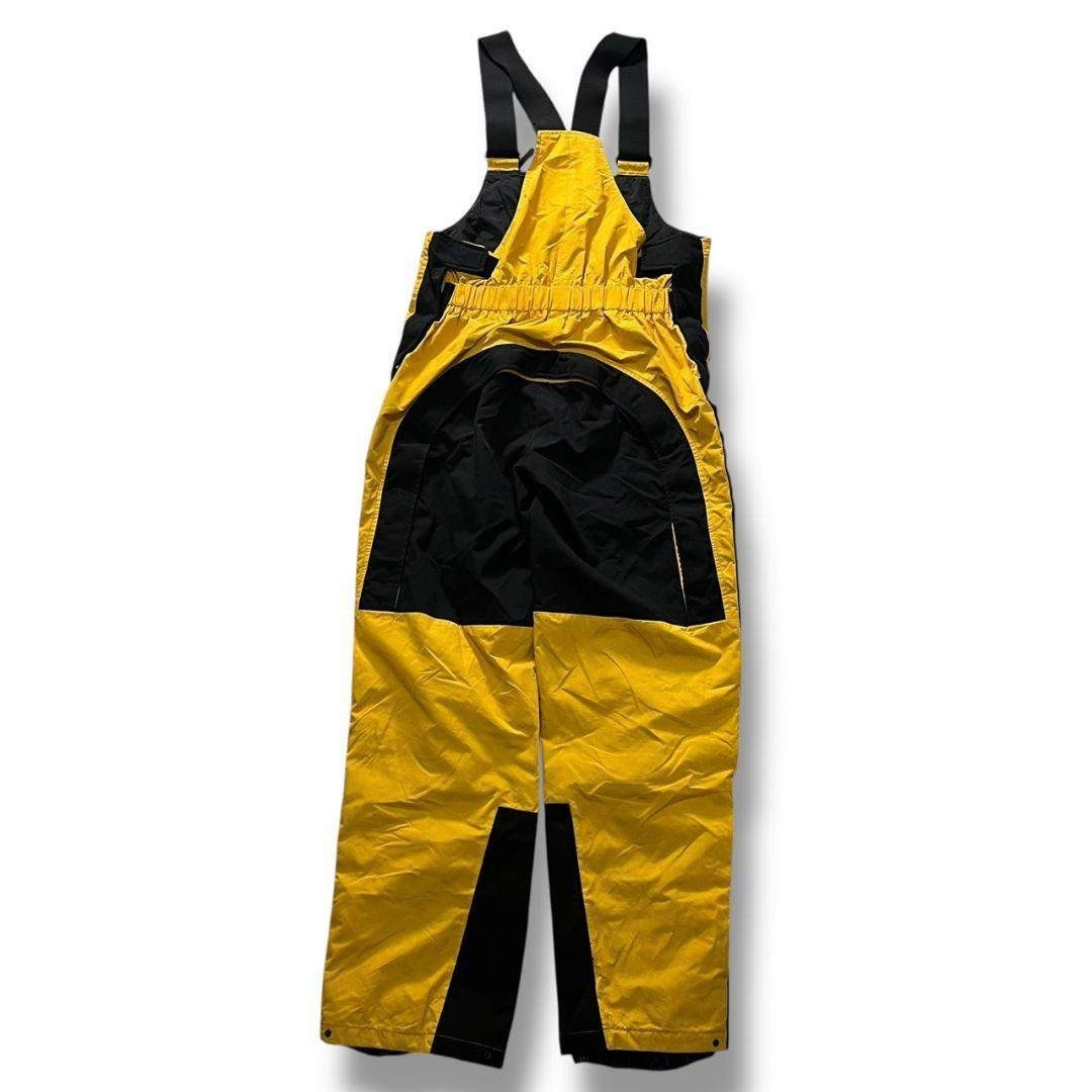 THE NORTH FACE - 90s THE NORTH FACE GORE-TEX ビブパンツ イエローの