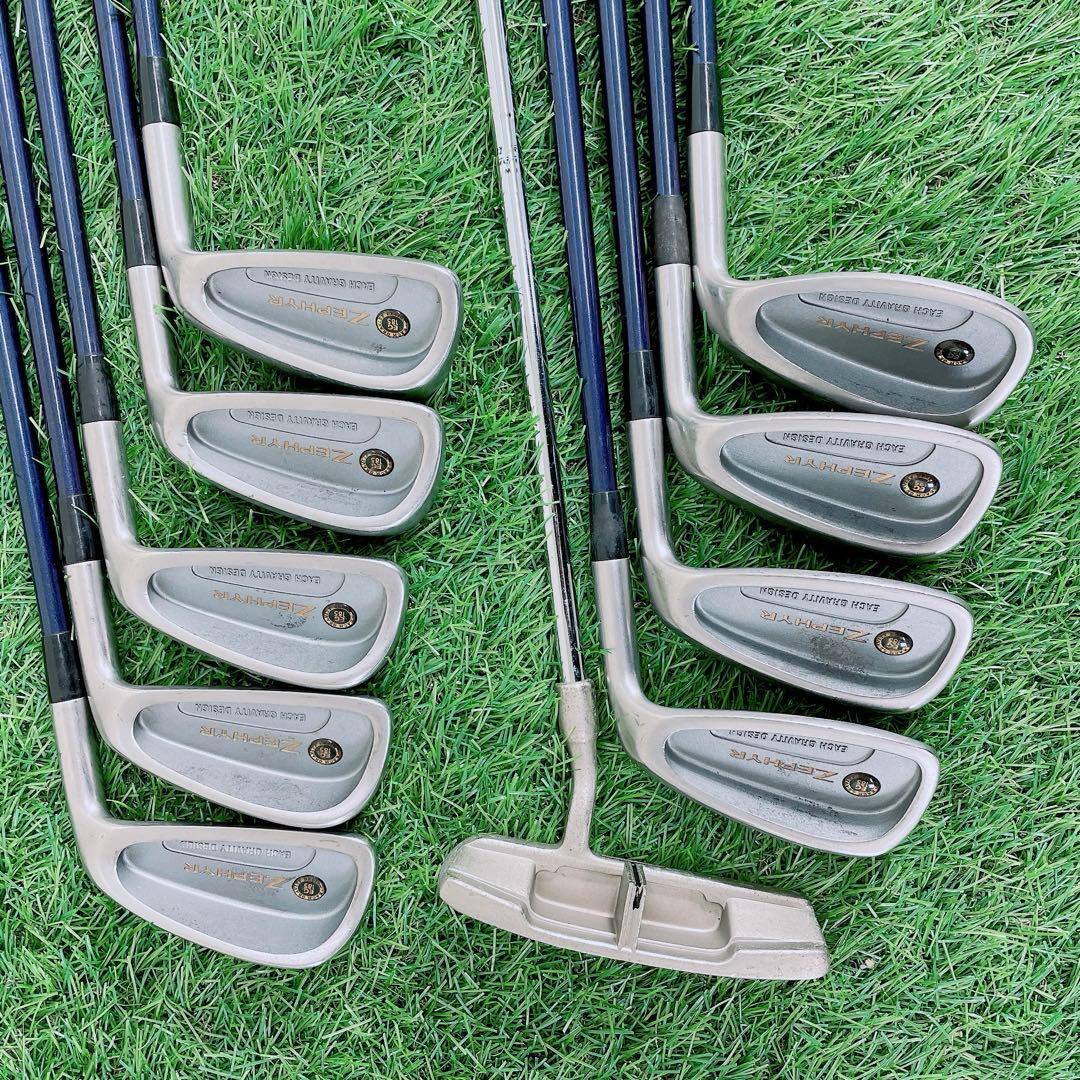 ミズノ JPX A25 ゼファー ゴルフクラブ メンズセット 初心者 N2091の