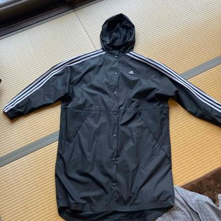adidas - アディダスオリジナルス レインコート ポンチョ 黒 星柄