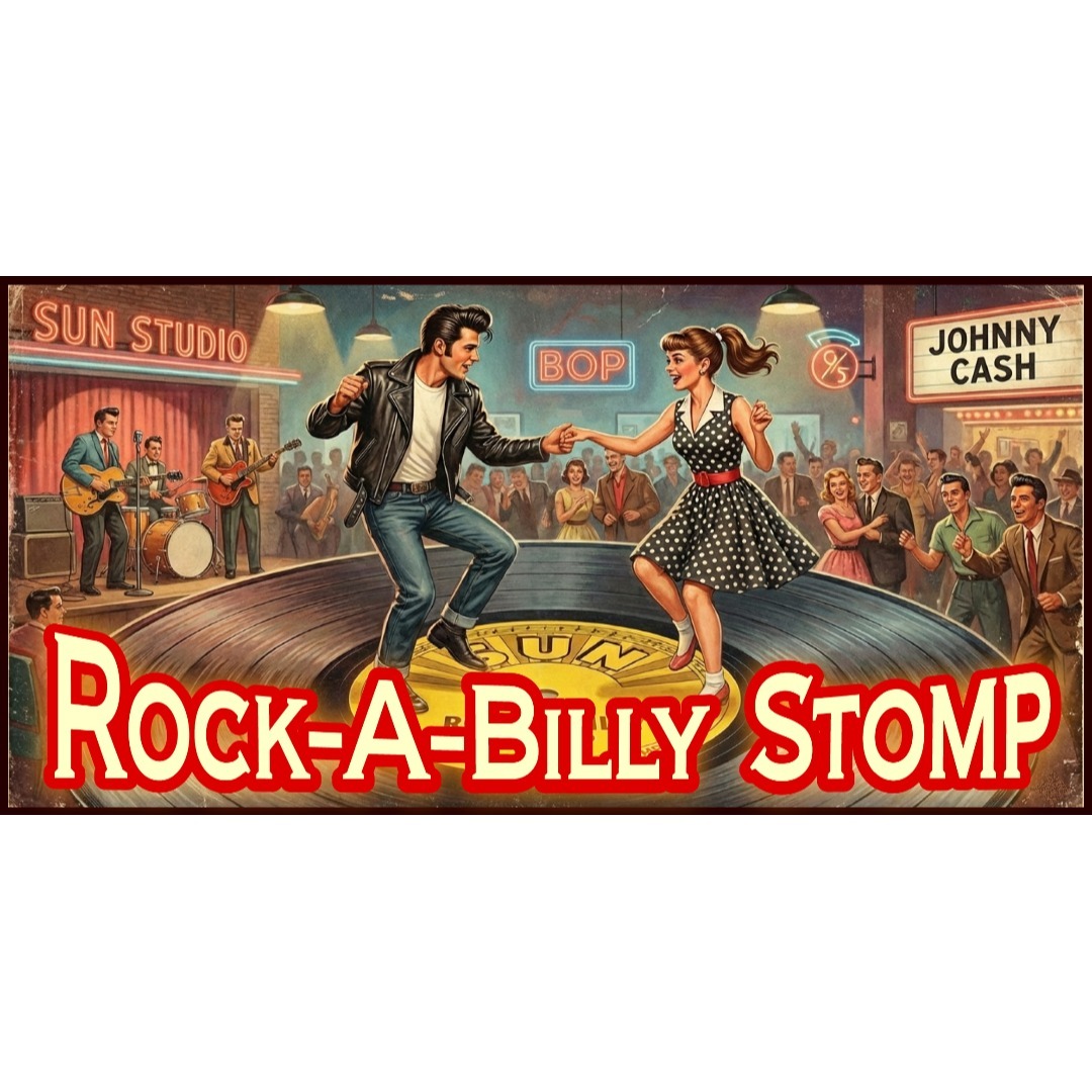 ロカビリー ロックンロール ライブハウス ダンス 看板 置物 雑貨