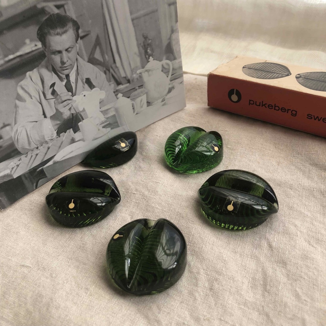 北欧 Pukeberg プケベルグ カトラリーホルダー アンティーク品