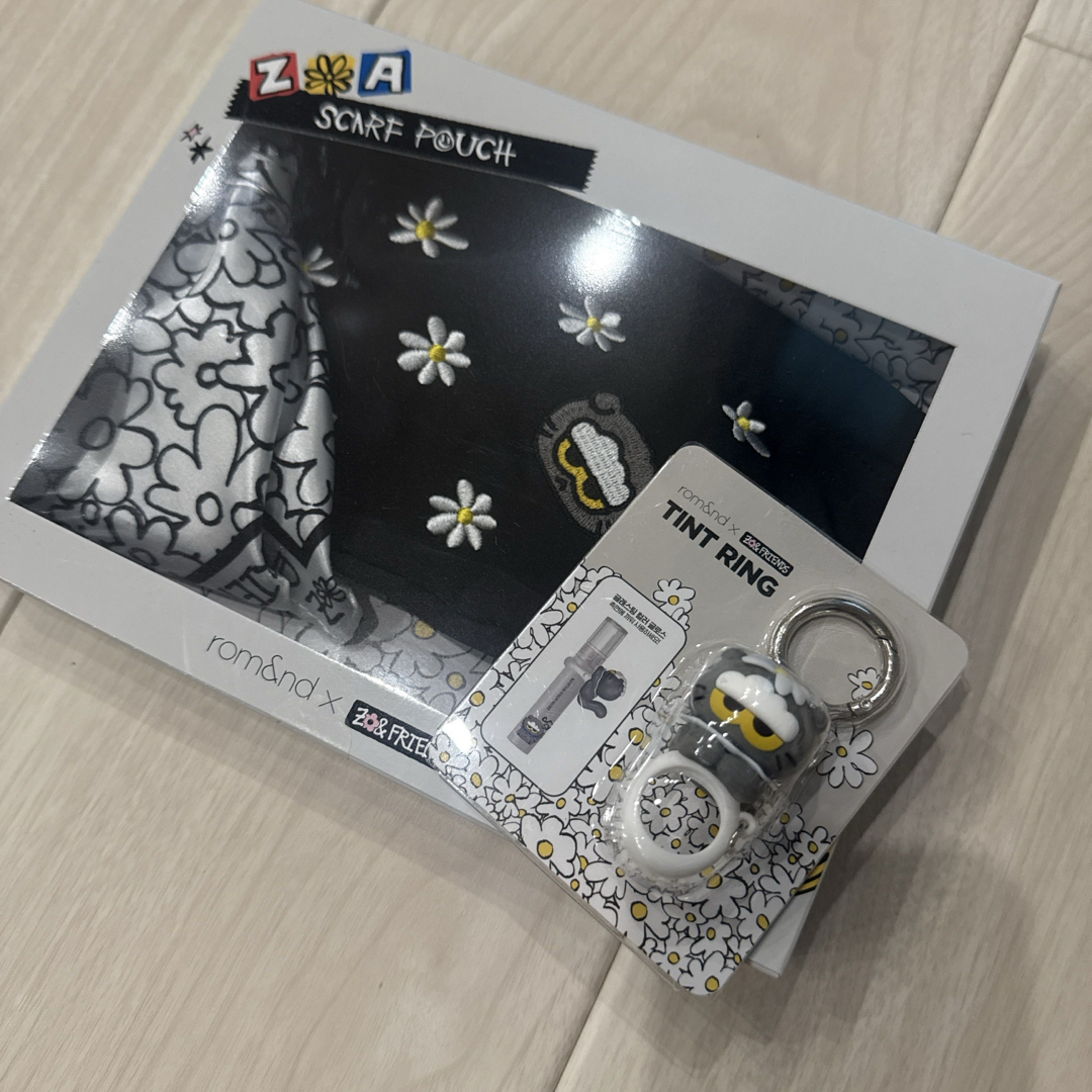 rom&nd - ジヨン ロムアンド コラボ ZOA ポーチ キーホルダー G-DRAGON