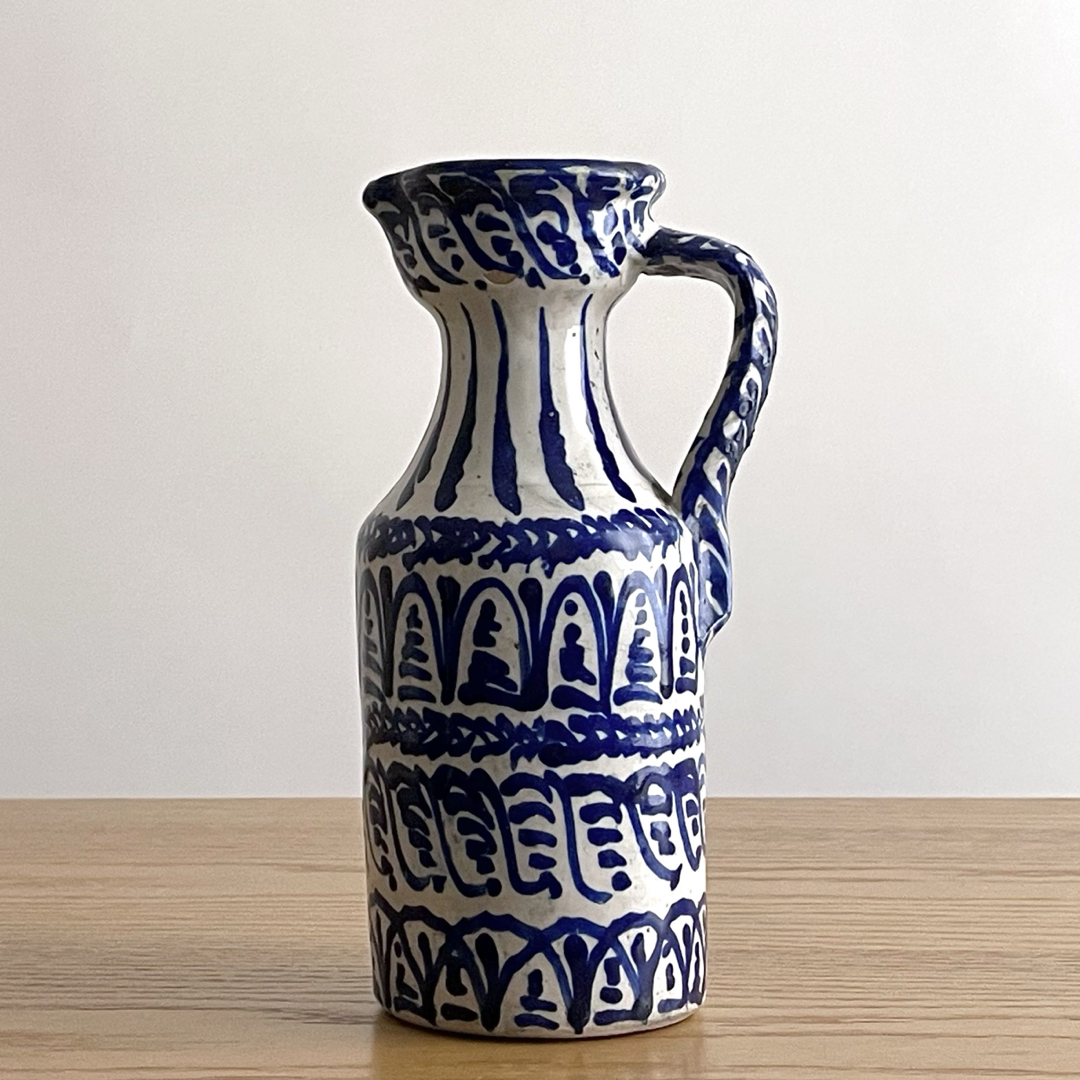 スペイン グラナダ陶器 ビネガーポット アンティーク ピッチャー