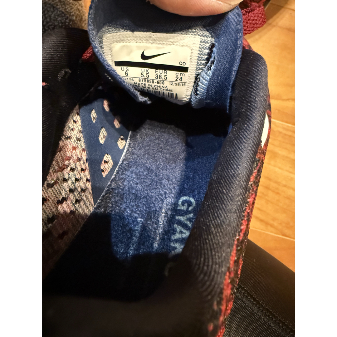 NIKE - 新品同様ナイキNike Gyakusou ランニングシューズ レッド 24