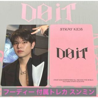 Stray Kids - スキズ 韓国 ポップアップ DO IT フーディー 付属 トレカ