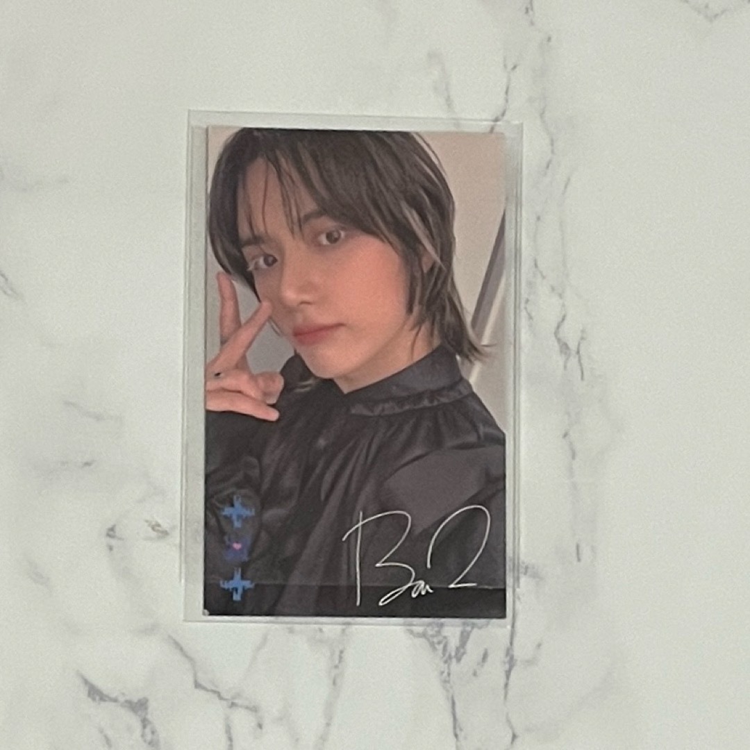 TOMORROW X TOGETHER - ボムギュ 複製サイン入り 日本 抽選ラキドロ