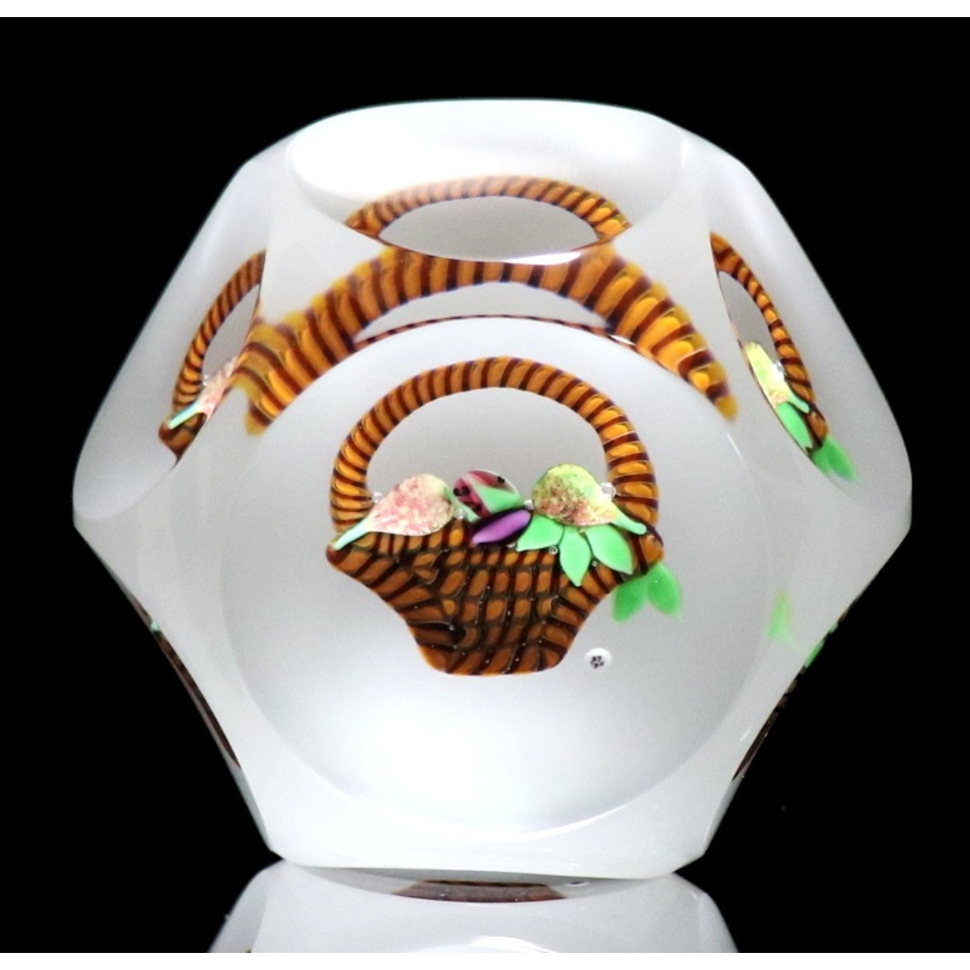 Baccarat - オールド・バカラ1976年 300個限定 ミルフィオリ 六角形