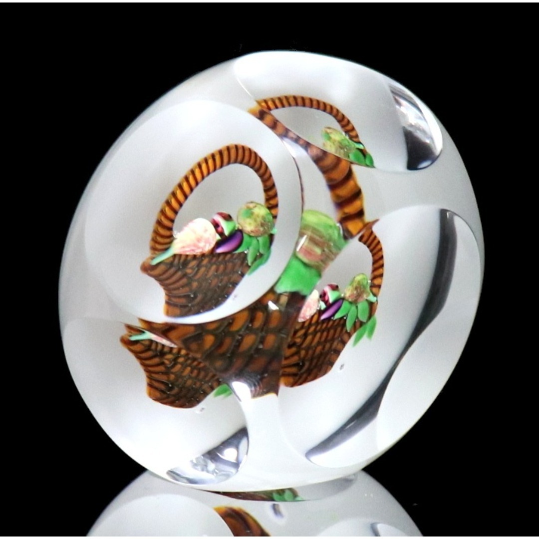 Baccarat - オールド・バカラ1976年 300個限定 ミルフィオリ 六角形