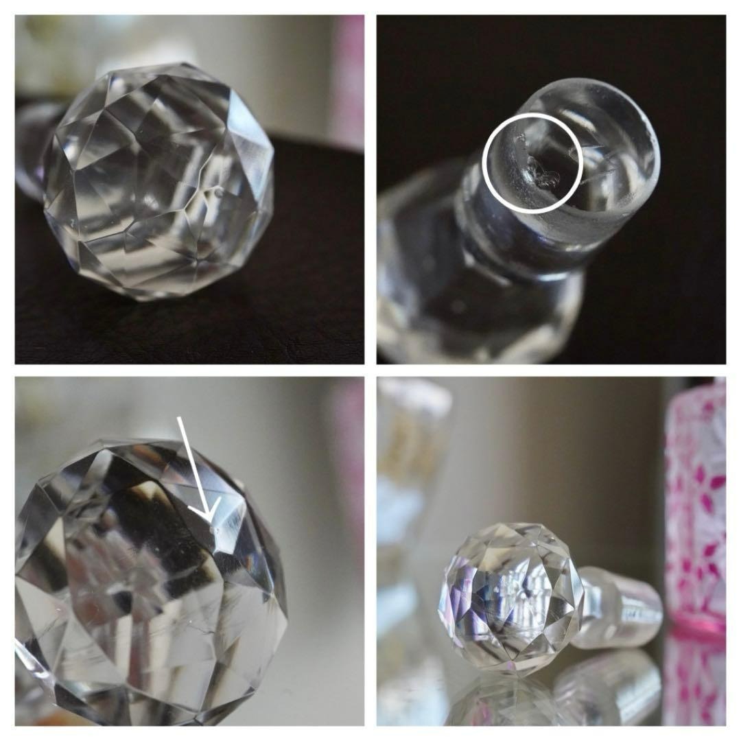 希少☆美品☆オールドバカラ☆エグランティエ☆野ばら 香水瓶 S