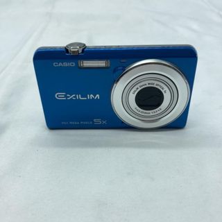 CASIO（コンパクトデジタルカメラ ・ ブルー・ネイビー/青色系）の