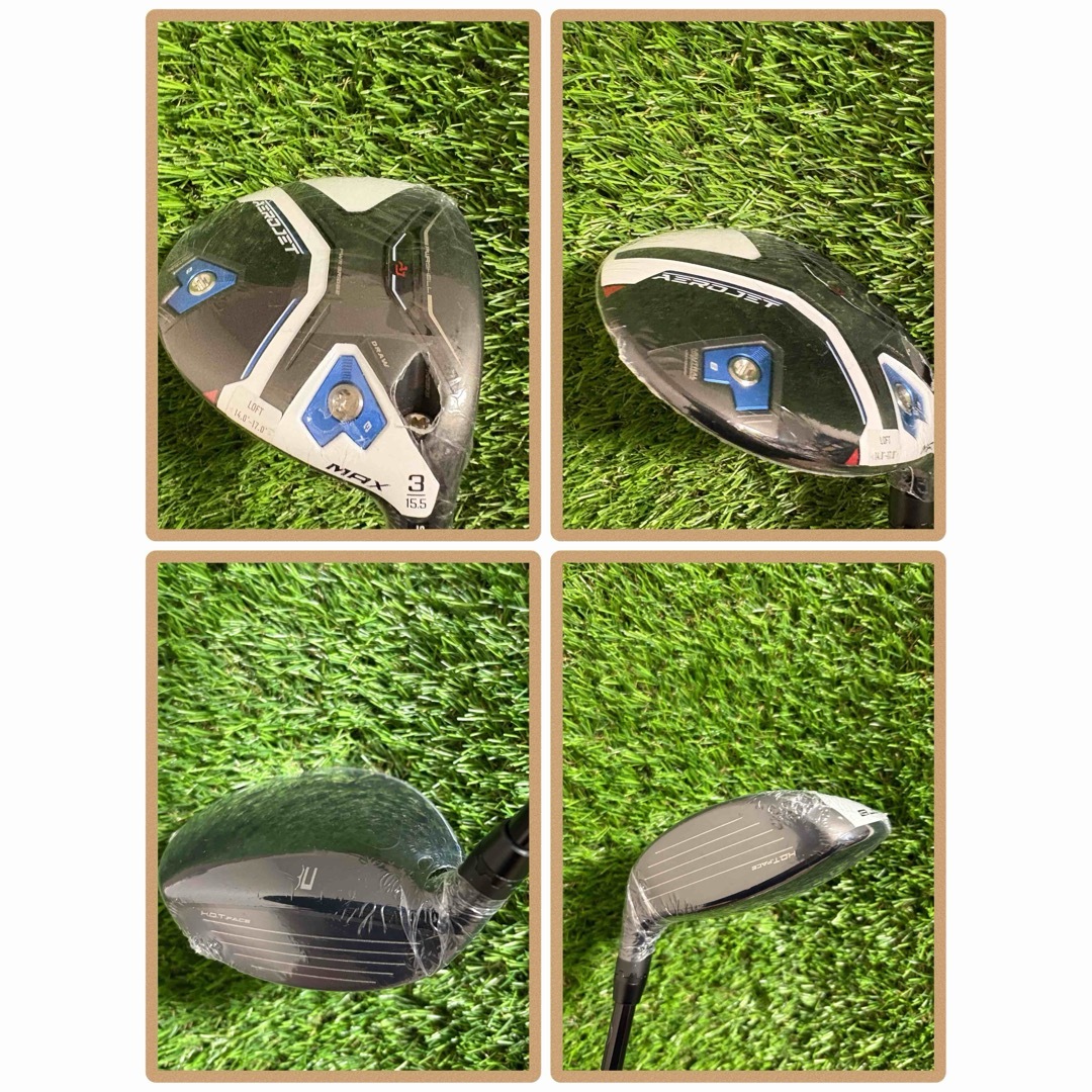 COBRA - 新品未使用！コブラCOBRA AEROJET 3.5番フェアウェイウッド2本