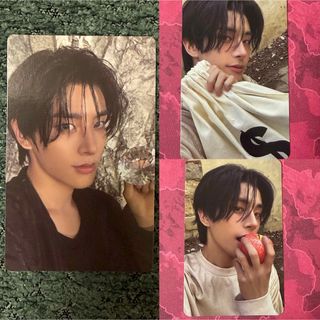 ENHYPEN - 韓国 ENHYPEN ORANGE BLOOD サノク 事前収録 ヒスン トレカ