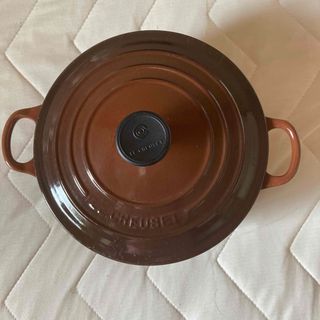 LE CREUSET - ル・クルーゼ鍋ネイビー29cmお値下げの通販 by きなこ's